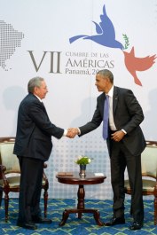Raúl Castro y Barack Obama 3